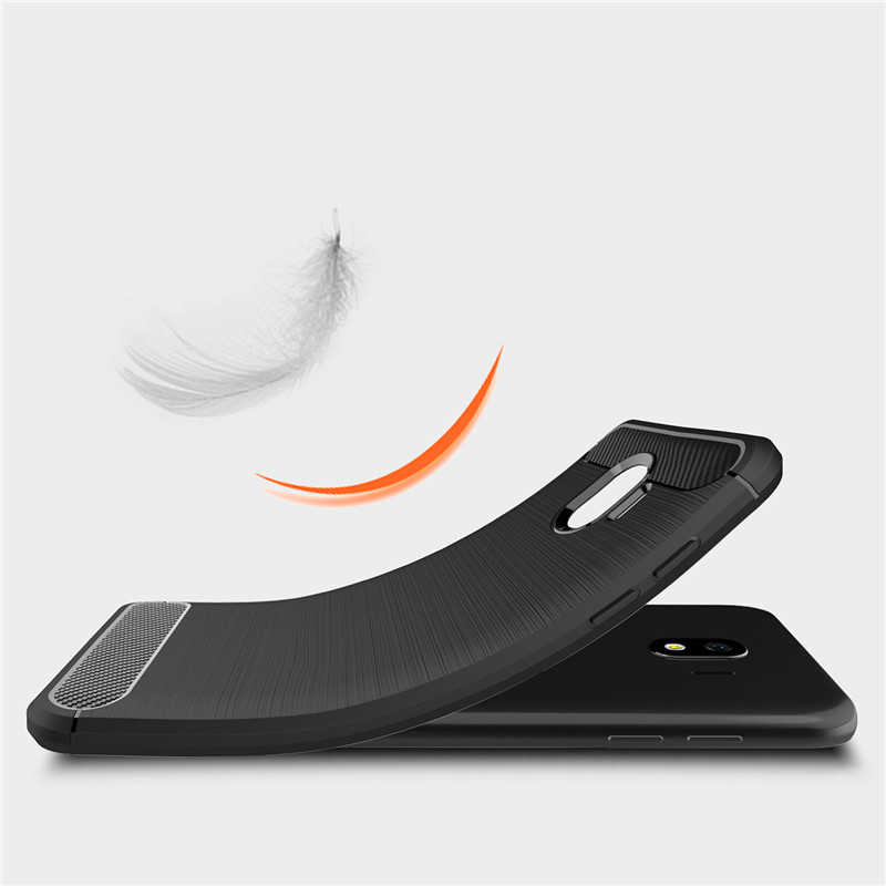 Galaxy J4 Kılıf Zore Room Silikon Kapak Gri