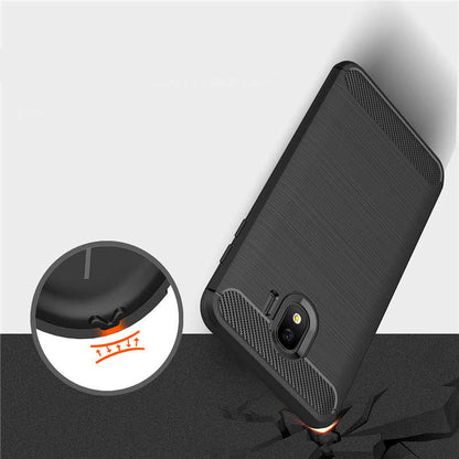 Galaxy J4 Kılıf Zore Room Silikon Kapak Lacivert