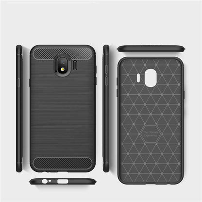 Galaxy J4 Kılıf Zore Room Silikon Kapak Gri