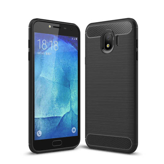 Galaxy J4 Kılıf Zore Room Silikon Kapak Siyah