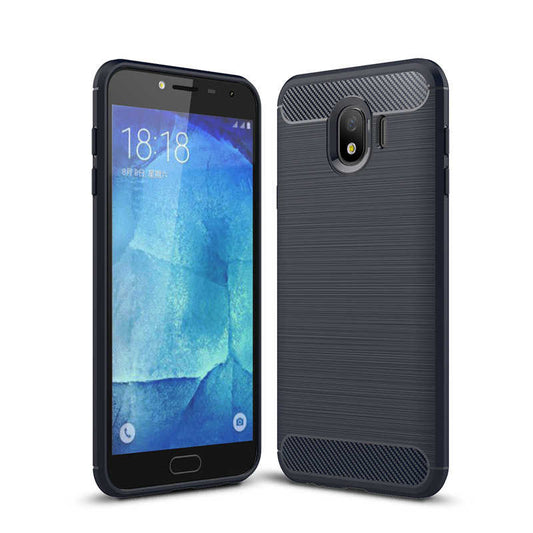 Galaxy J4 Kılıf Zore Room Silikon Kapak Lacivert