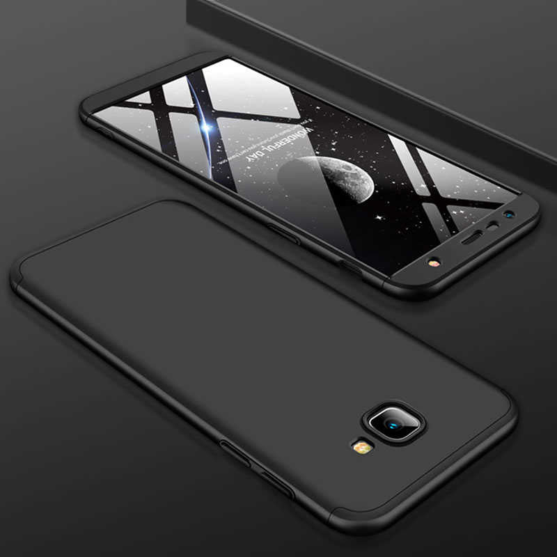 Galaxy J4 Plus Kılıf Zore Ays Kapak Siyah