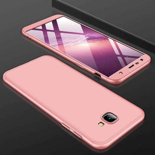 Galaxy J4 Plus Kılıf Zore Ays Kapak Rose Gold