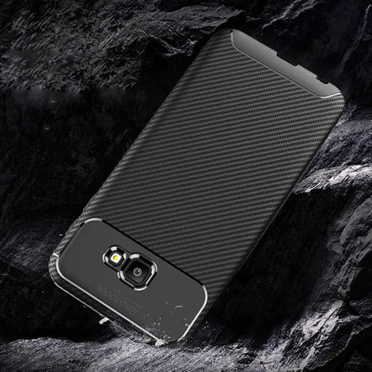 Galaxy J4 Plus Kılıf Zore Negro Silikon Kapak Kahverengi