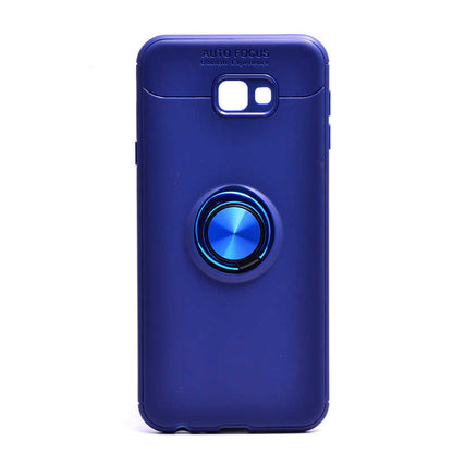 Galaxy J4 Plus Kılıf Zore Ravel Silikon Kapak Mavi