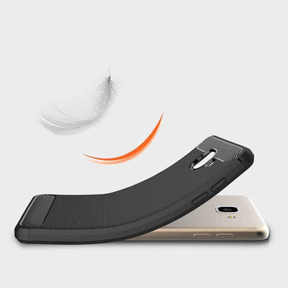 Galaxy J4 Plus Kılıf Zore Room Silikon Kapak Siyah