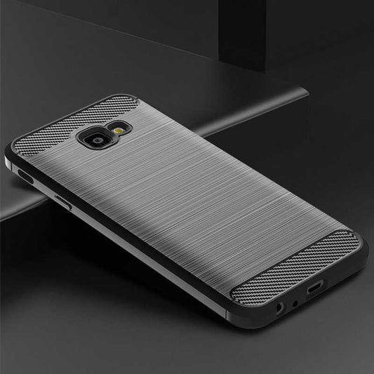Galaxy J4 Plus Kılıf Zore Room Silikon Kapak Gri