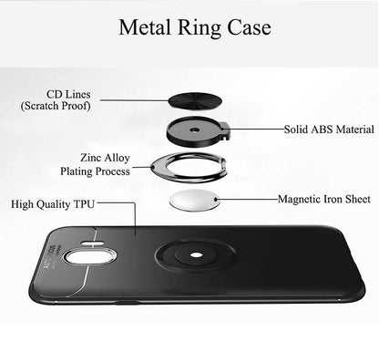 Galaxy J4 Kılıf Zore Ravel Silikon Kapak Mavi