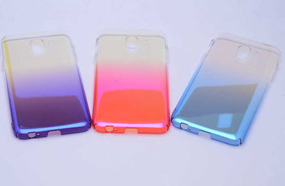 Galaxy J4 Zore Renkli Transparan Kapak Mor