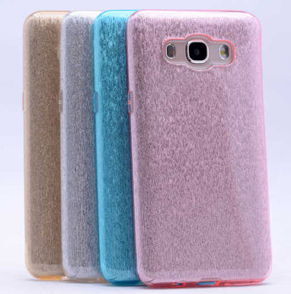 Galaxy J5 2016 Kılıf Zore Shining Silikon Mor