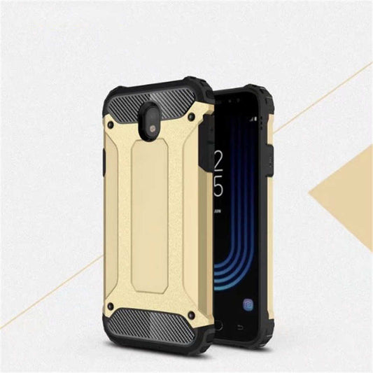 Galaxy J530 Pro Kılıf Zore Crash Silikon Kapak Gold