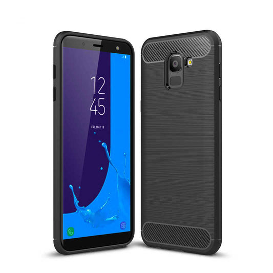 Galaxy J6 Kılıf Zore Room Silikon Kapak Siyah