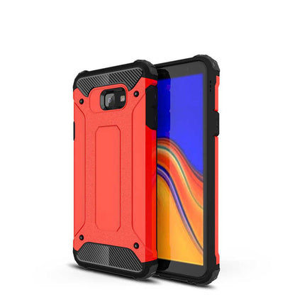Galaxy J6 Plus Kılıf Zore Crash Silikon Kapak Kırmızı