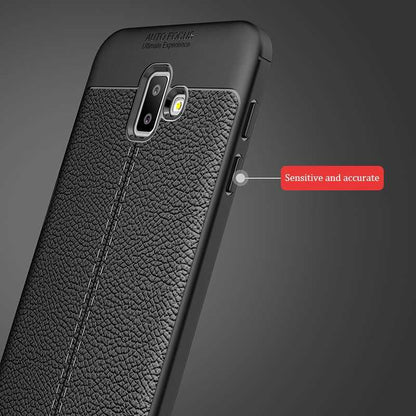 Galaxy J6 Plus Kılıf Zore Niss Silikon Kapak Kırmızı