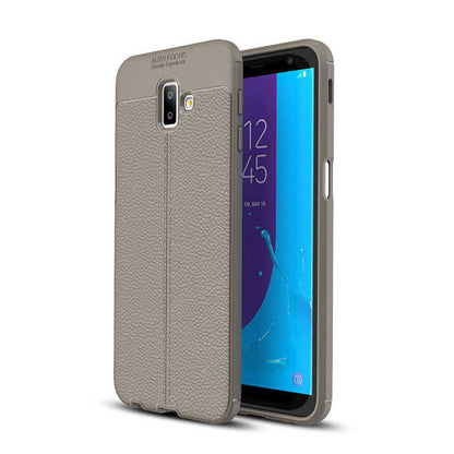 Galaxy J6 Plus Kılıf Zore Niss Silikon Kapak Gri