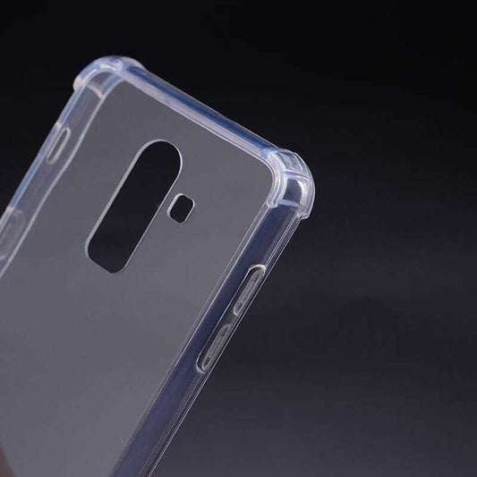 Galaxy J6 Plus Kılıf Zore Nitro Anti Shock Silikon Renksiz