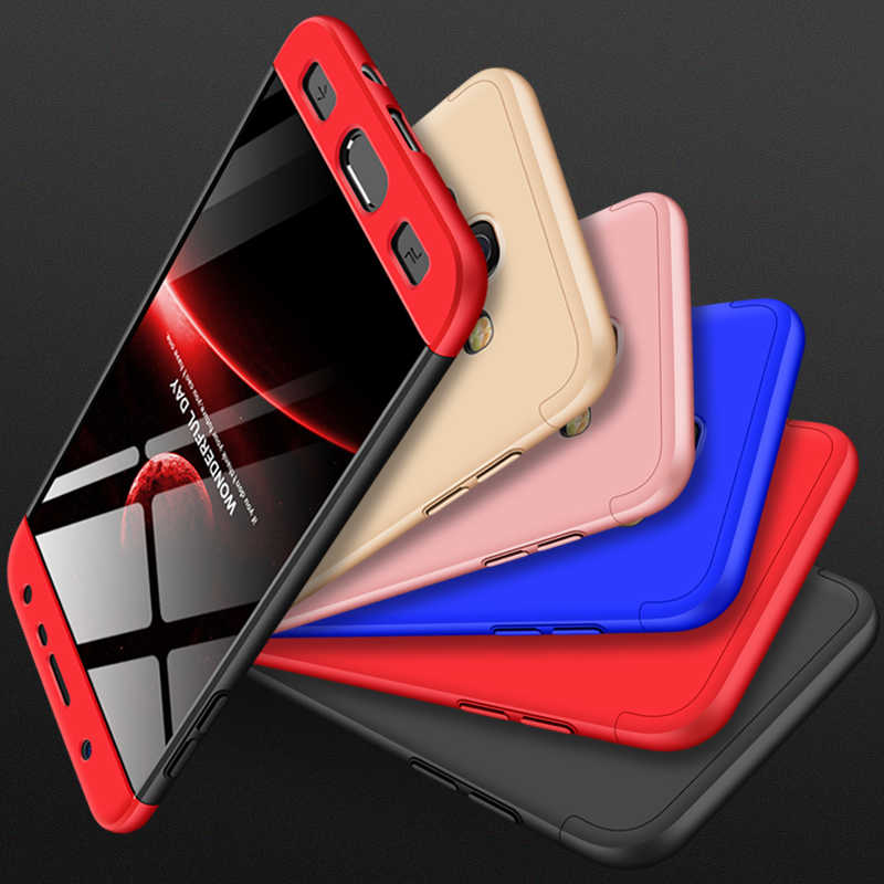 Galaxy J7 Duo Kılıf Zore Ays Kapak Kırmızı
