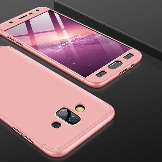 Galaxy J7 Duo Kılıf Zore Ays Kapak Rose Gold
