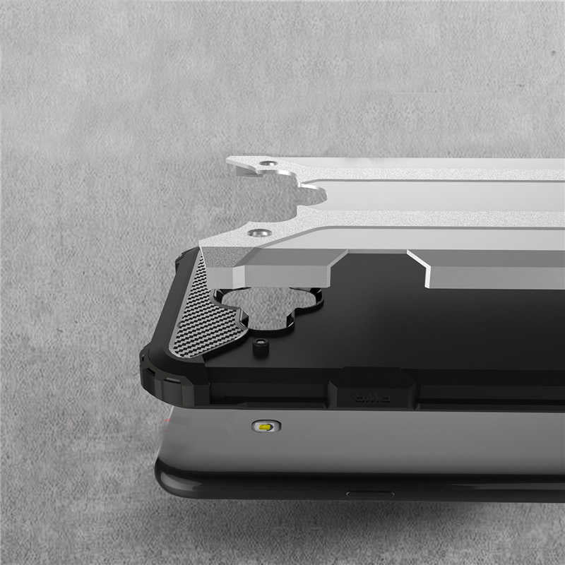 Galaxy J7 Duo Kılıf Zore Crash Silikon Kapak Mavi