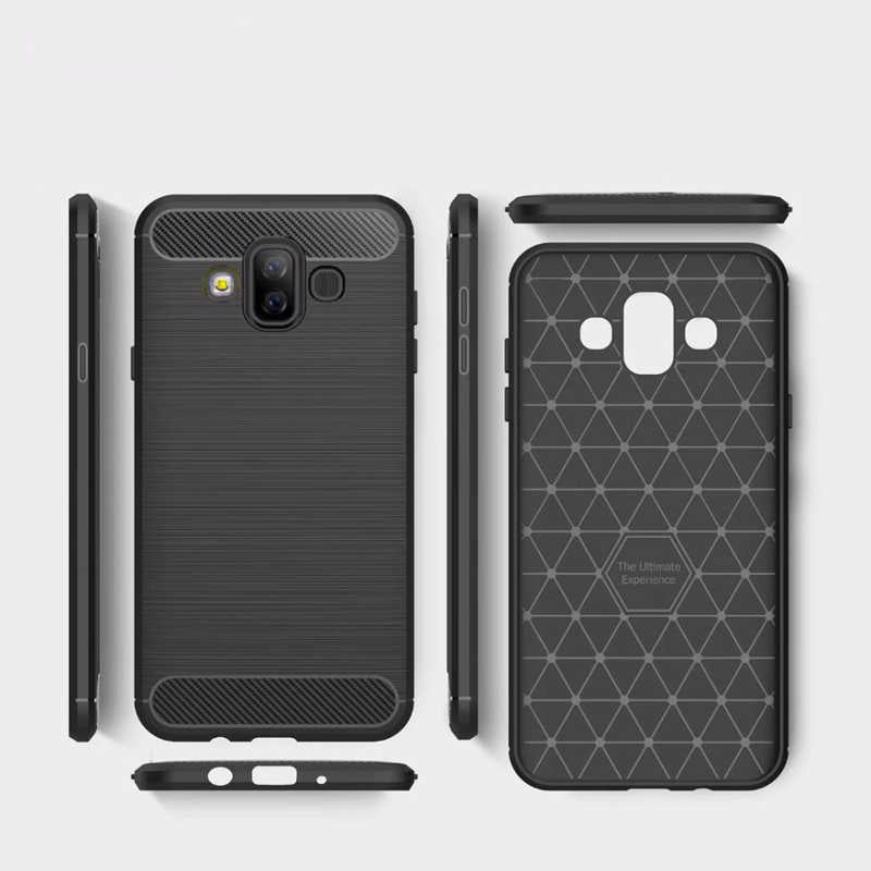 Galaxy J7 Duo Kılıf Zore Room Silikon Kapak Gri