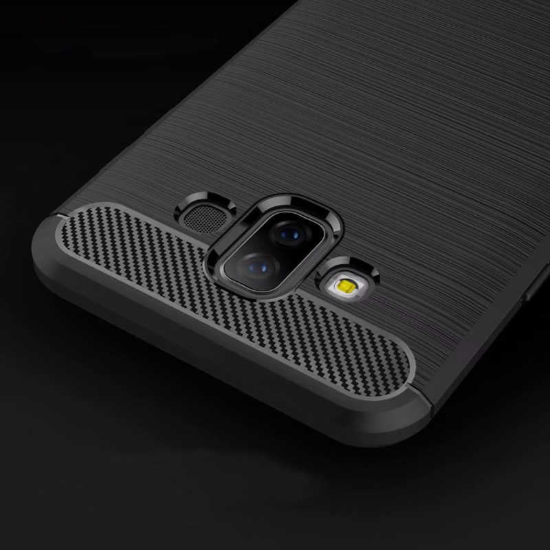 Galaxy J7 Duo Kılıf Zore Room Silikon Kapak Lacivert