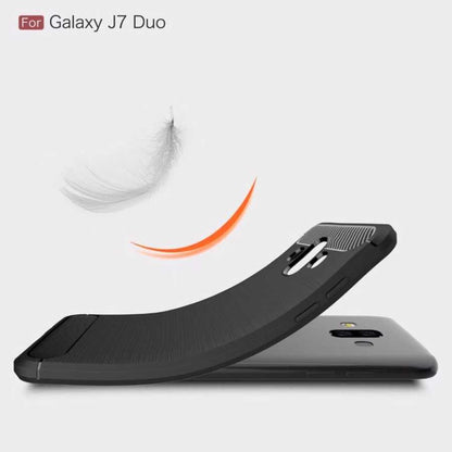 Galaxy J7 Duo Kılıf Zore Room Silikon Kapak Siyah