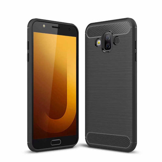 Galaxy J7 Duo Kılıf Zore Room Silikon Kapak Siyah