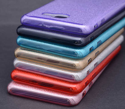 Galaxy J7 Max Kılıf Zore Shining Silikon Gold