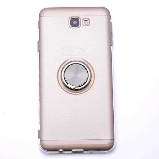 Galaxy J7 Prime Kılıf Zore Les Silikon Gri