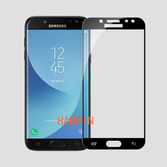 Galaxy J730 Pro Zore Ekranı Tam Kaplayan Düz Cam Koruyucu