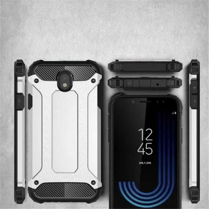 Galaxy J730 Pro Kılıf Zore Crash Silikon Kapak Mavi