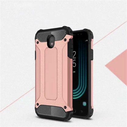 Galaxy J730 Pro Kılıf Zore Crash Silikon Kapak Rose Gold