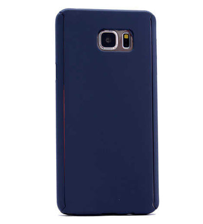 Galaxy Note 5 Kılıf Zore 360 3 Parçalı Rubber Kapak Gold