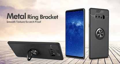 Galaxy Note 8 Kılıf Zore Ravel Silikon Kapak Kırmızı
