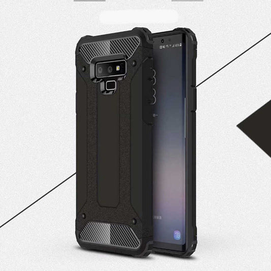 Galaxy Note 9 Kılıf Zore Crash Silikon Kapak Siyah