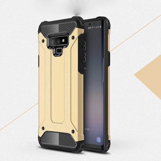 Galaxy Note 9 Kılıf Zore Crash Silikon Kapak Gold