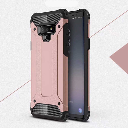 Galaxy Note 9 Kılıf Zore Crash Silikon Kapak Rose Gold