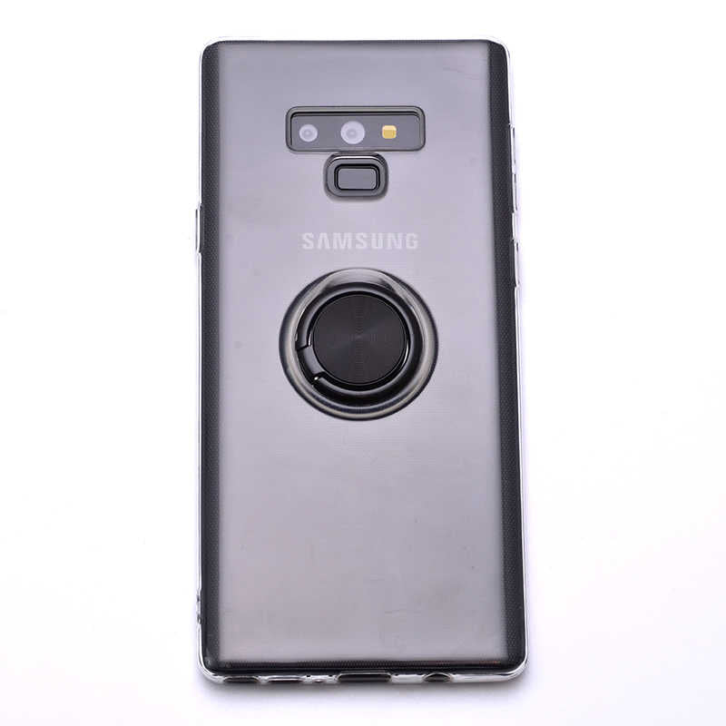 Galaxy Note 9 Kılıf Zore Les Silikon Siyah