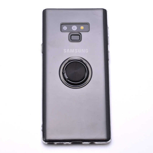 Galaxy Note 9 Kılıf Zore Les Silikon Siyah