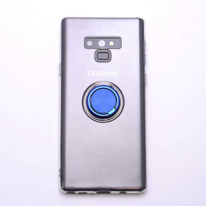 Galaxy Note 9 Kılıf Zore Les Silikon Mavi