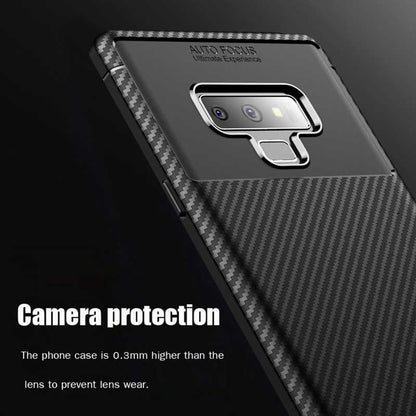 Galaxy Note 9 Kılıf Zore Negro Silikon Kapak Siyah