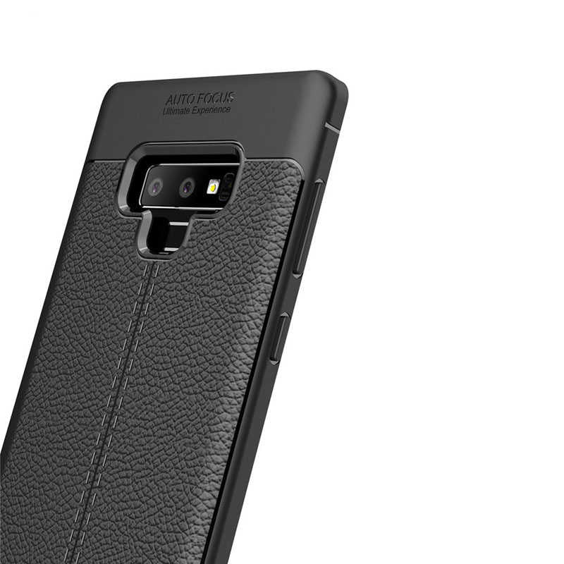 Galaxy Note 9 Kılıf Zore Niss Silikon Kapak Gri