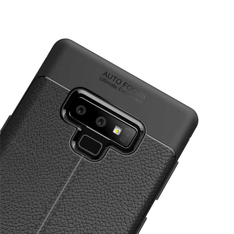 Galaxy Note 9 Kılıf Zore Niss Silikon Kapak Kırmızı