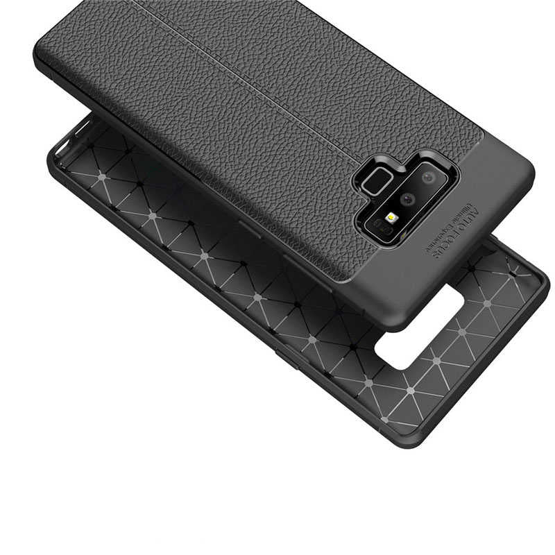 Galaxy Note 9 Kılıf Zore Niss Silikon Kapak Kırmızı