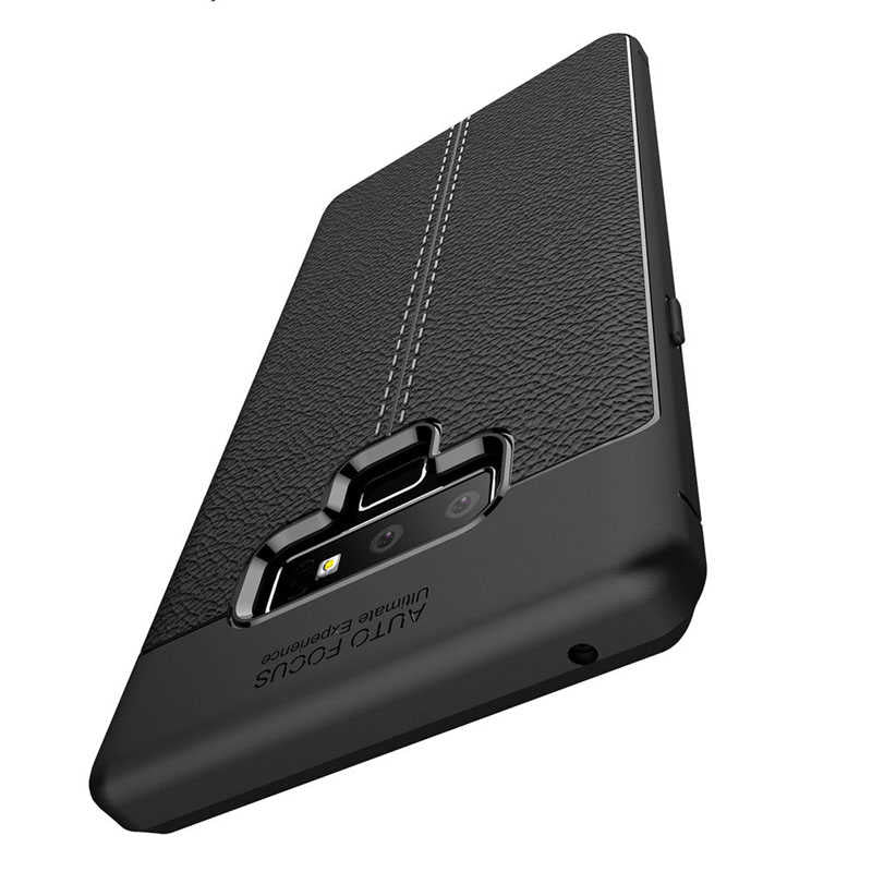 Galaxy Note 9 Kılıf Zore Niss Silikon Kapak Kırmızı