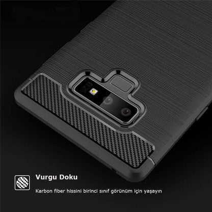 Galaxy Note 9 Kılıf Zore Room Silikon Kapak Lacivert