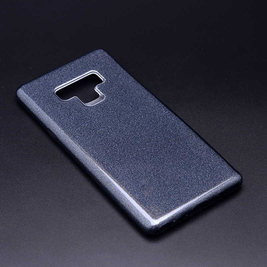 Galaxy Note 9 Kılıf Zore Shining Silikon Siyah