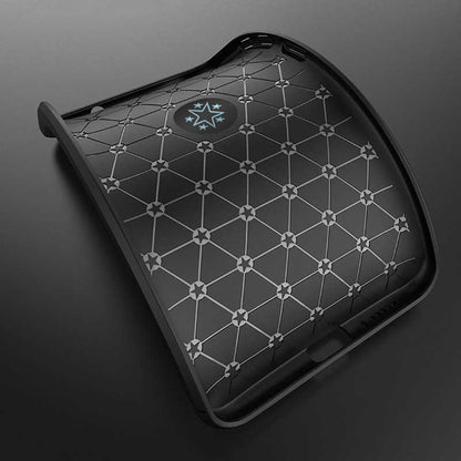 Galaxy Note 9 Kılıf Zore Ravel Silikon Kapak Siyah