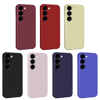 Galaxy S23 Kılıf Zore Premier Silikon Kapak Saks Mavi