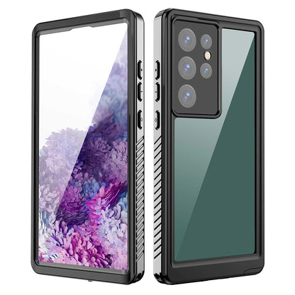 Galaxy S23 Ultra Kılıf 1-1 Su Geçirmez Kılıf Siyah